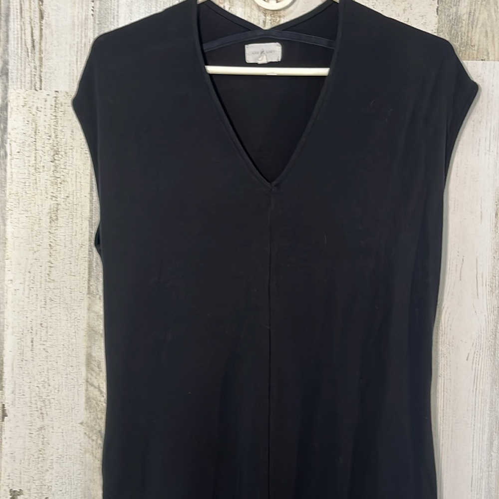 Lou & Gray Black Shift Dress Size XXS - Picture 2 of 10